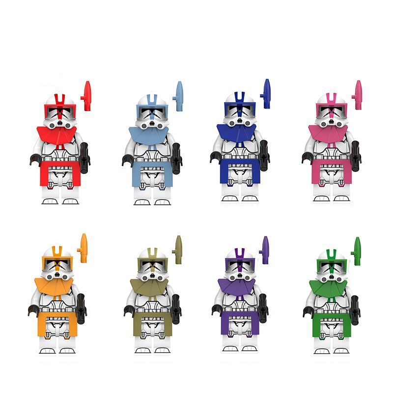 Kids Toys Star War Building Blocks Storm Clone Soldiers Minifigures Fit Lego Toys Birthday Gifts