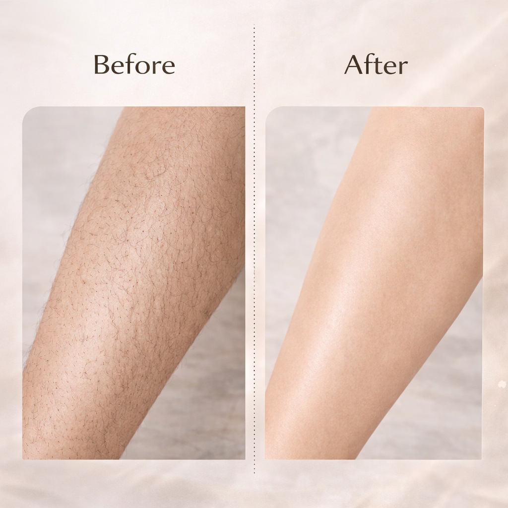 Rose Scented Gentle Hair Removal Cream Non Irritating for Smooth Skin Daily Home Use Natural 120ml