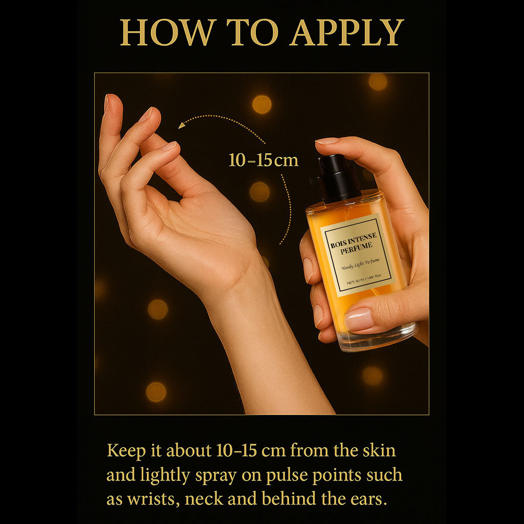 Bois Intense Perfume Woody Scent Long Lasting Warm Fragrance For Daily Wear Evening And Gift Giving 50ml