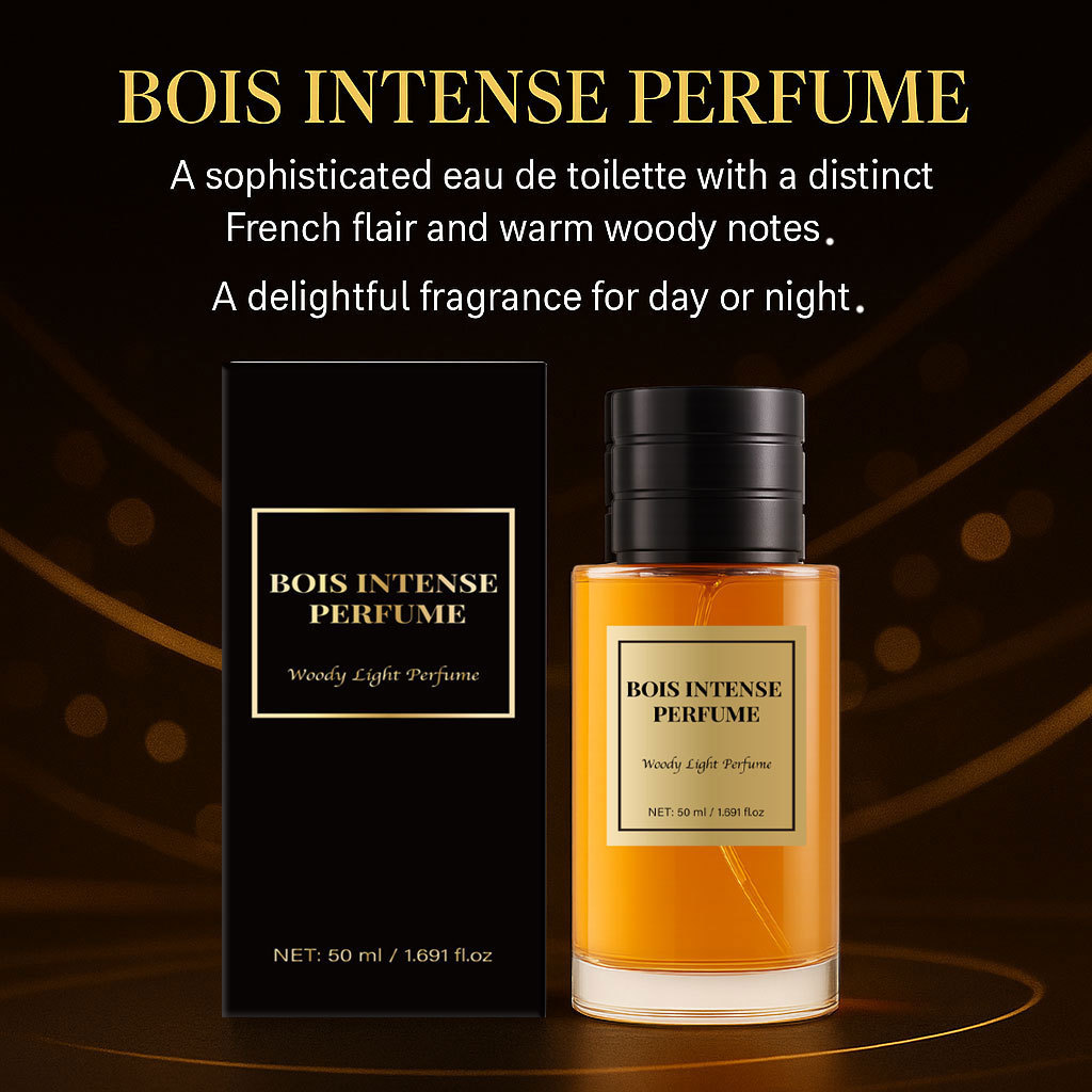 Bois Intense Perfume Woody Scent Long Lasting Warm Fragrance For Daily Wear Evening And Gift Giving 50ml