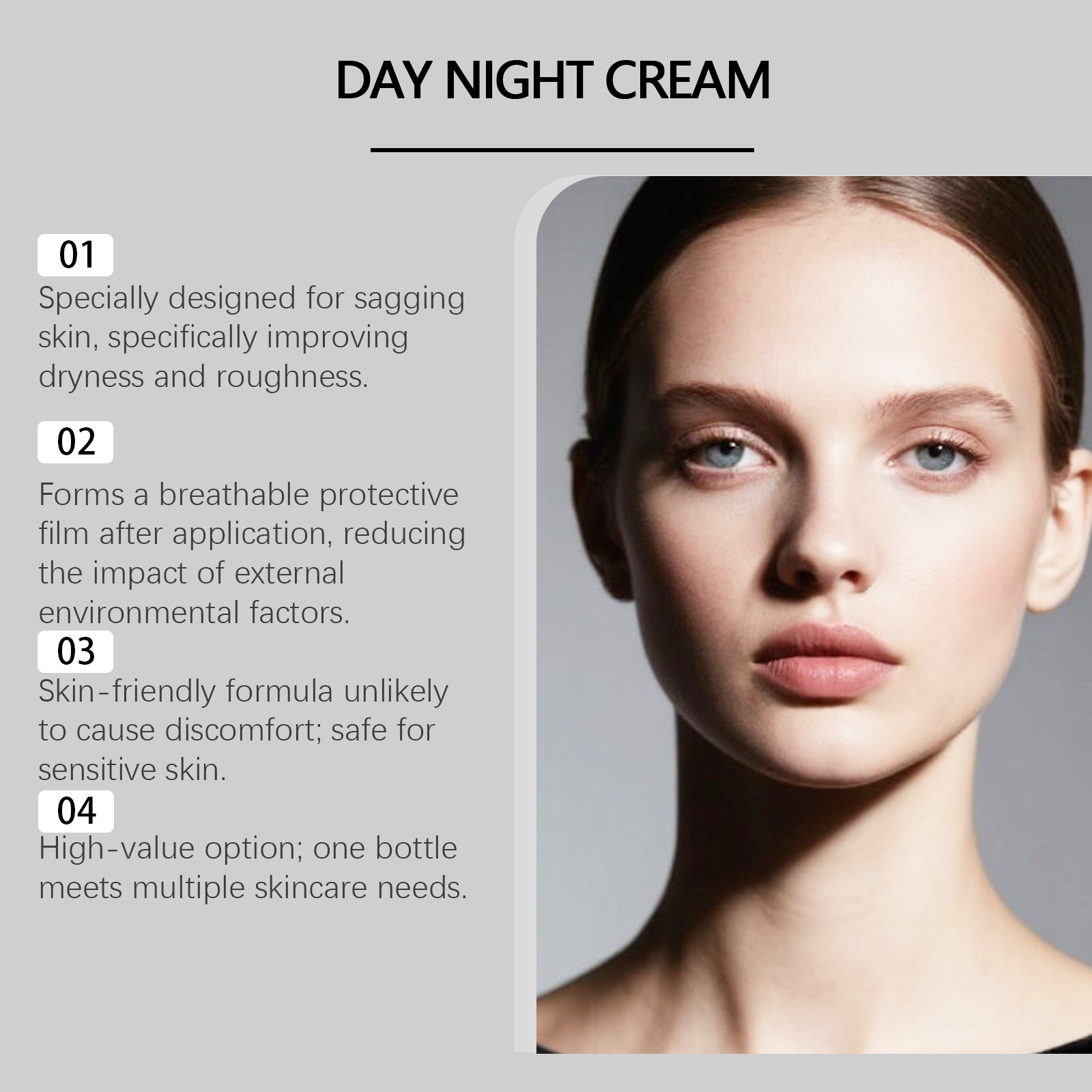 Retinol Cream Multi Effect Integrate Moisturize Boost Radiance Improve Elasticity Repair Dry Skin Day Night Skin Care