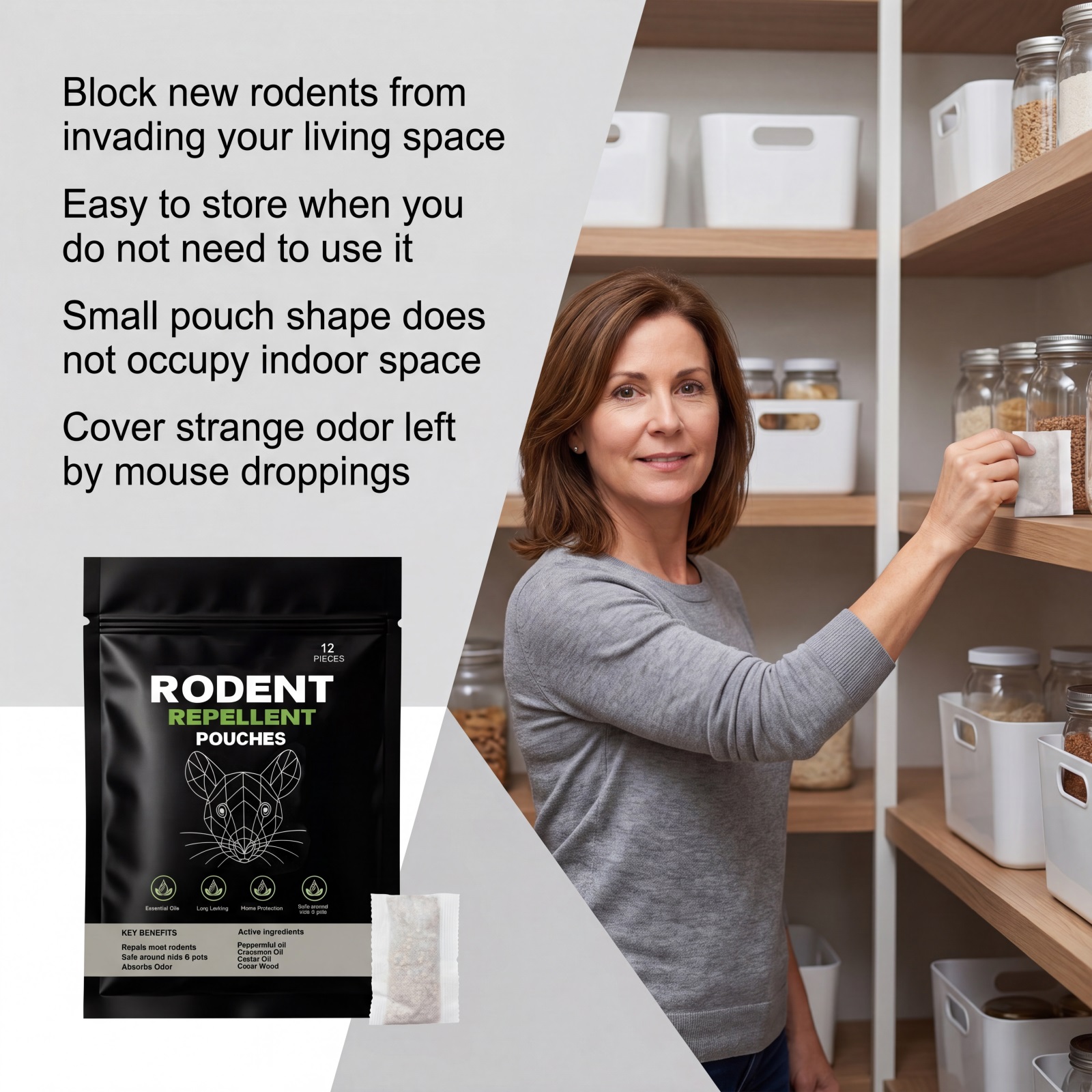Rodent Repellent Daily Household Convenient Repelling Supply Indoor Outdoor Family Terrace Multi Space Applicable