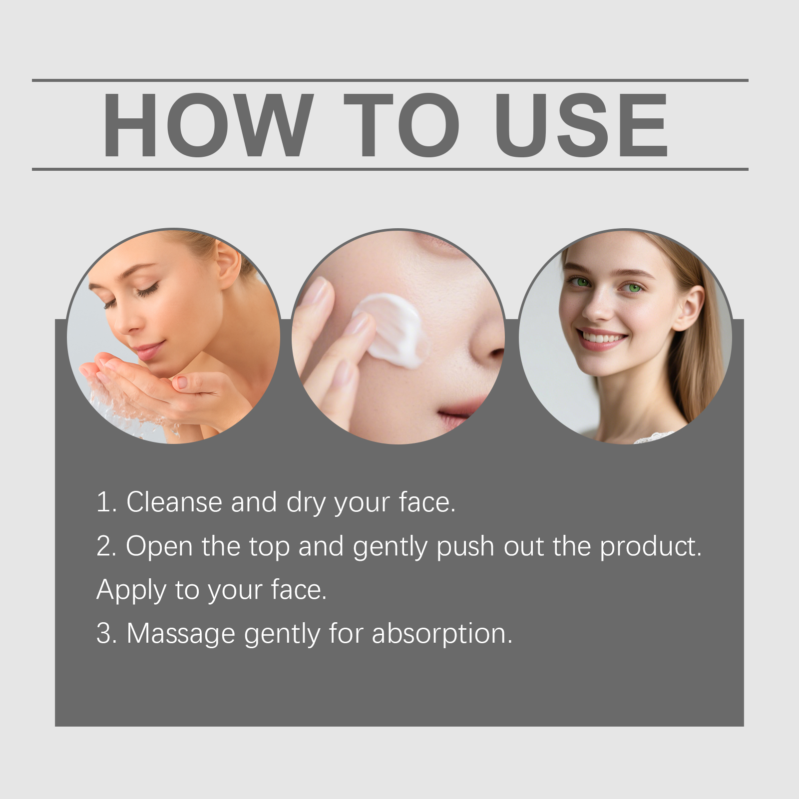 Moisturizing Face Cream Hydrating Elastic Smooth Soft Reduce Fine Lines Firm Clear Skin Daily Care