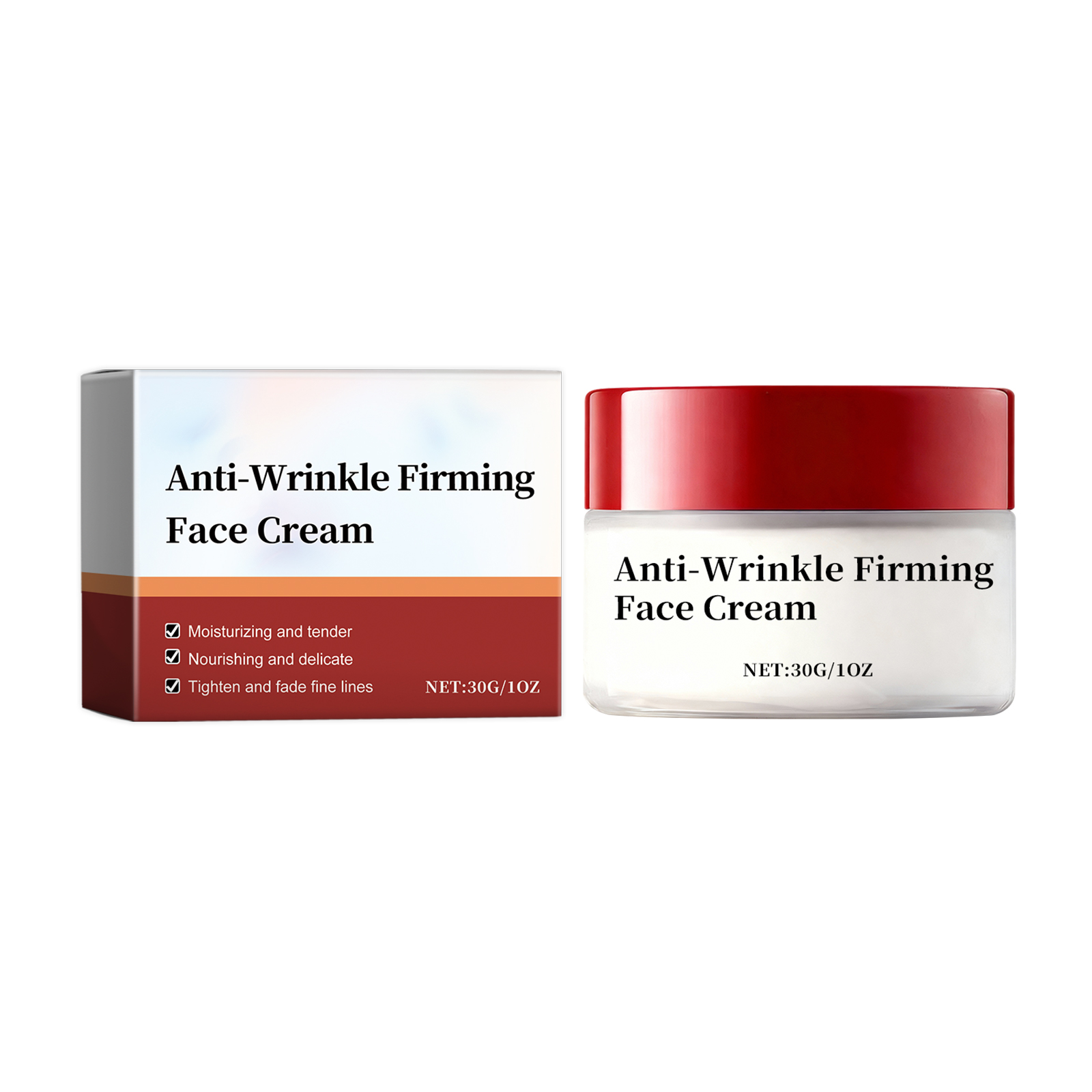 Moisturizing Face Cream Hydrating Elastic Smooth Soft Reduce Fine Lines Firm Clear Skin Daily Care