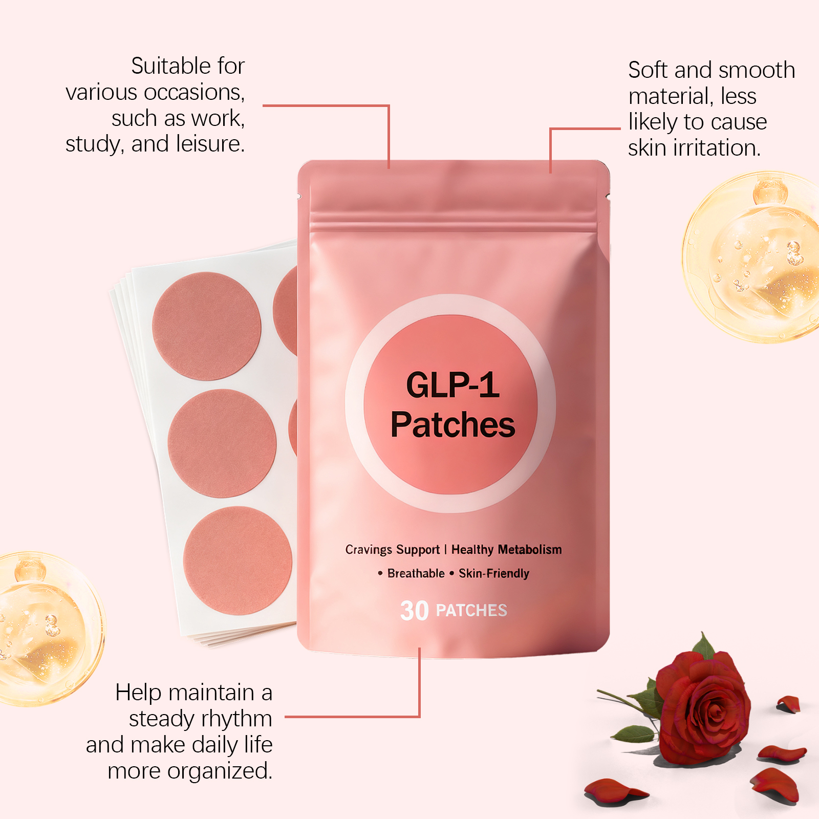 Body Care Patch Mild Hydrating Nourishing Comfort Protect Daily Skin Whole Body Treatment