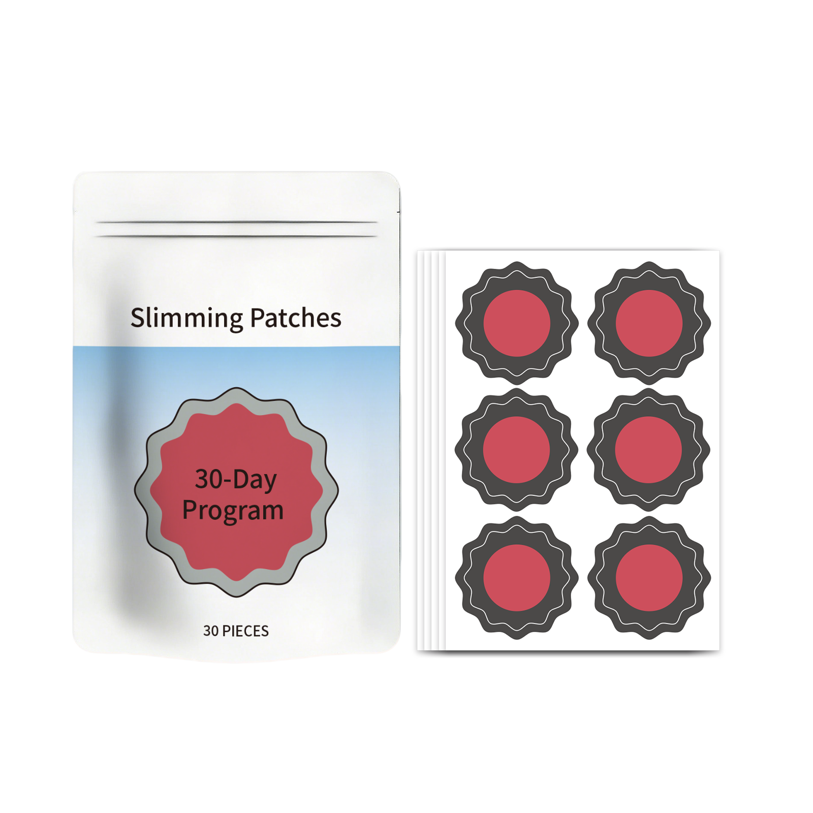 Body Care Patch Highlight Body Curve Protect Skin Lightweight Breathable External Easy Use Human Skin