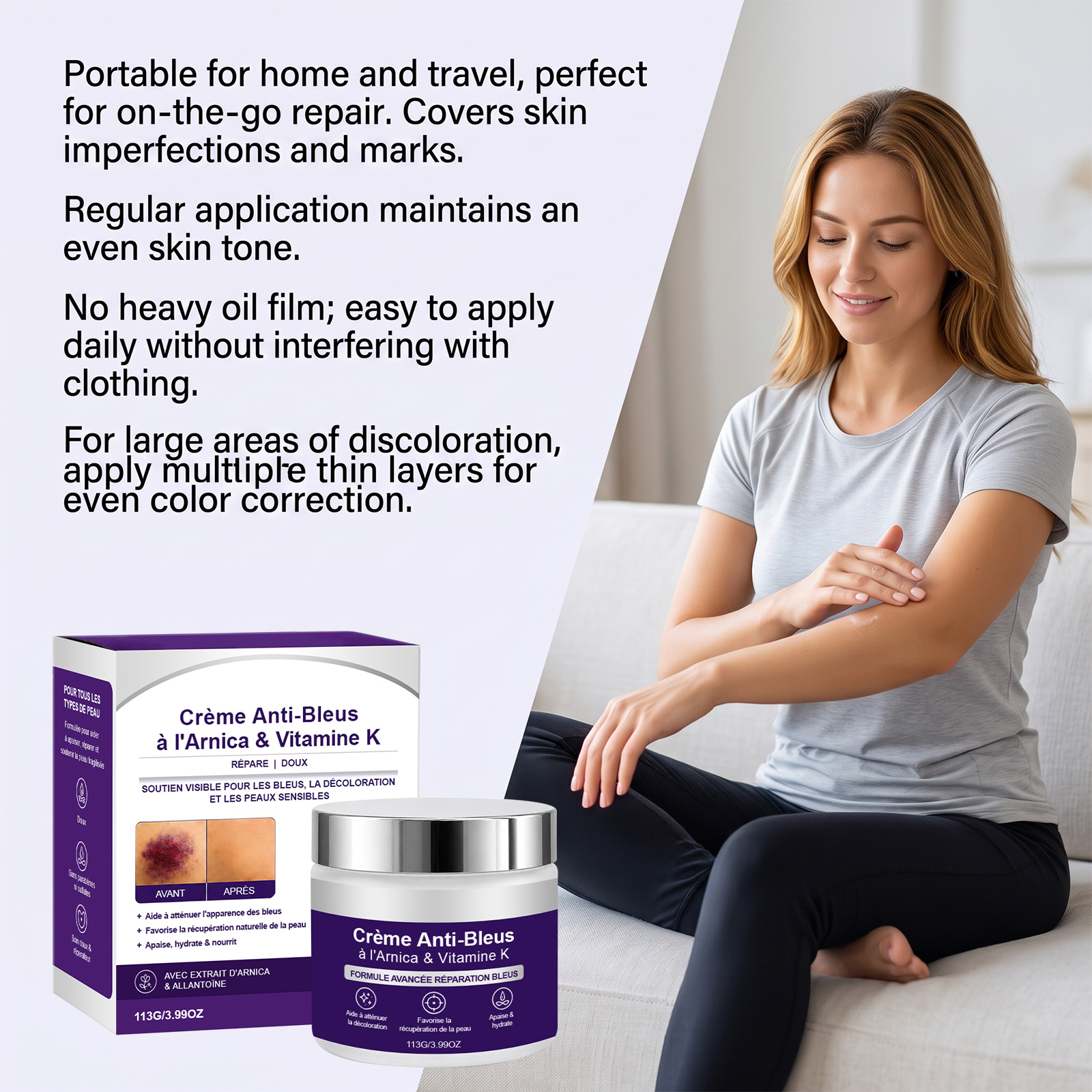 Skin Care Cream Mild Texture Hydrating Moisturizing Daily Skin Care Fade Old New Marks Blemishes