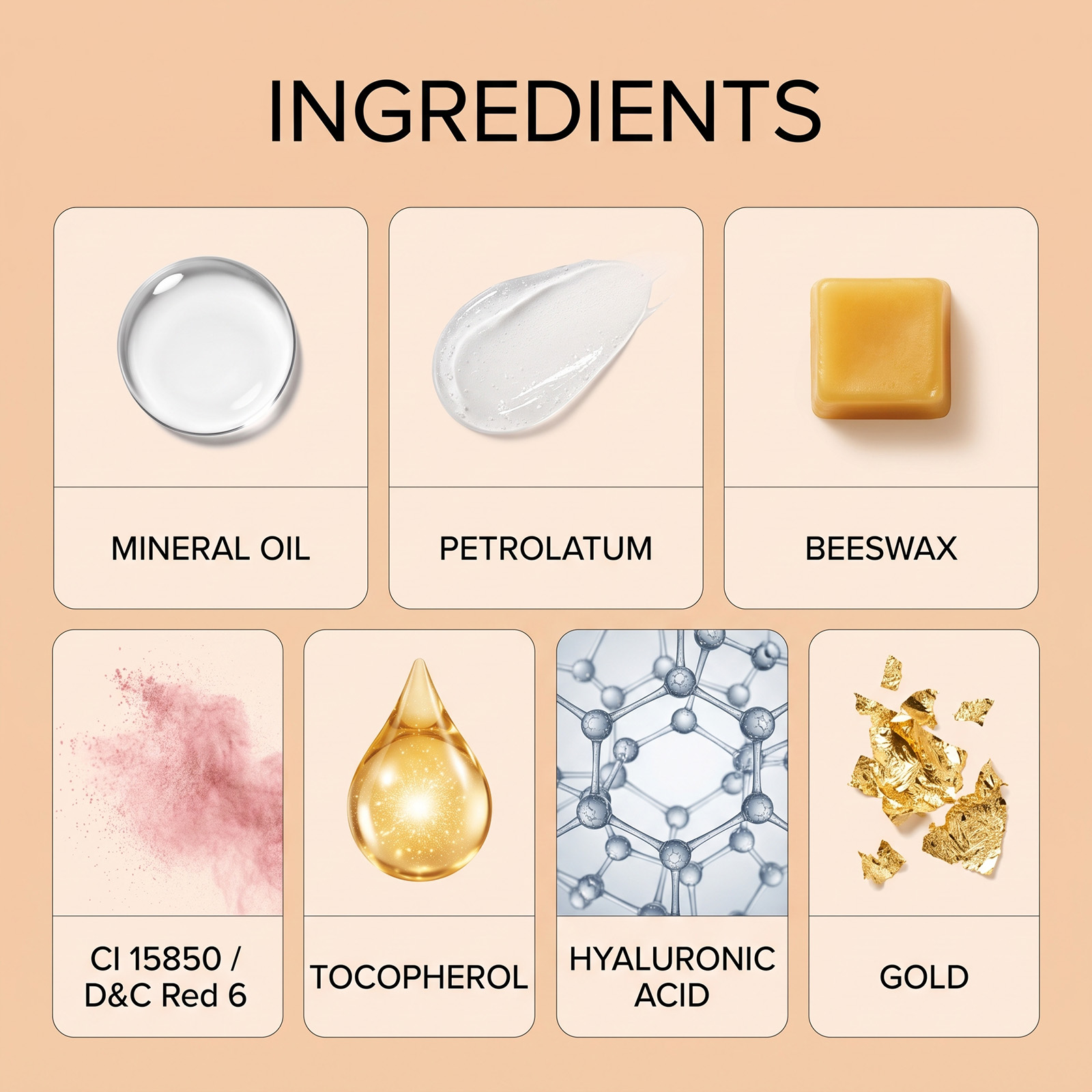 Moisturizing Color Changing Lip Balm Gold Flake Brighten Lip Color Daily Keep Lips Soft Plump Non Sticky