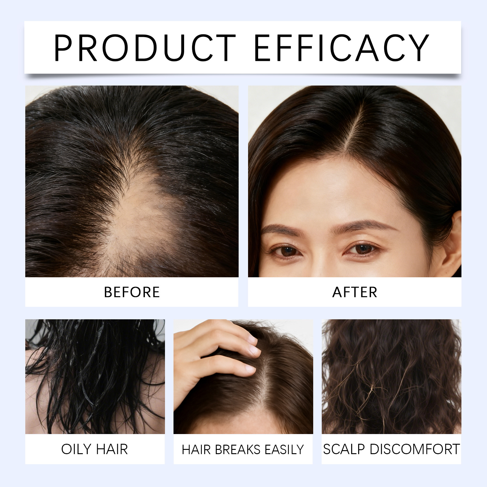 Hair Care Roller Essence Mildly Moisturizes Hair Soft Light Shiny Tresses Portable Application