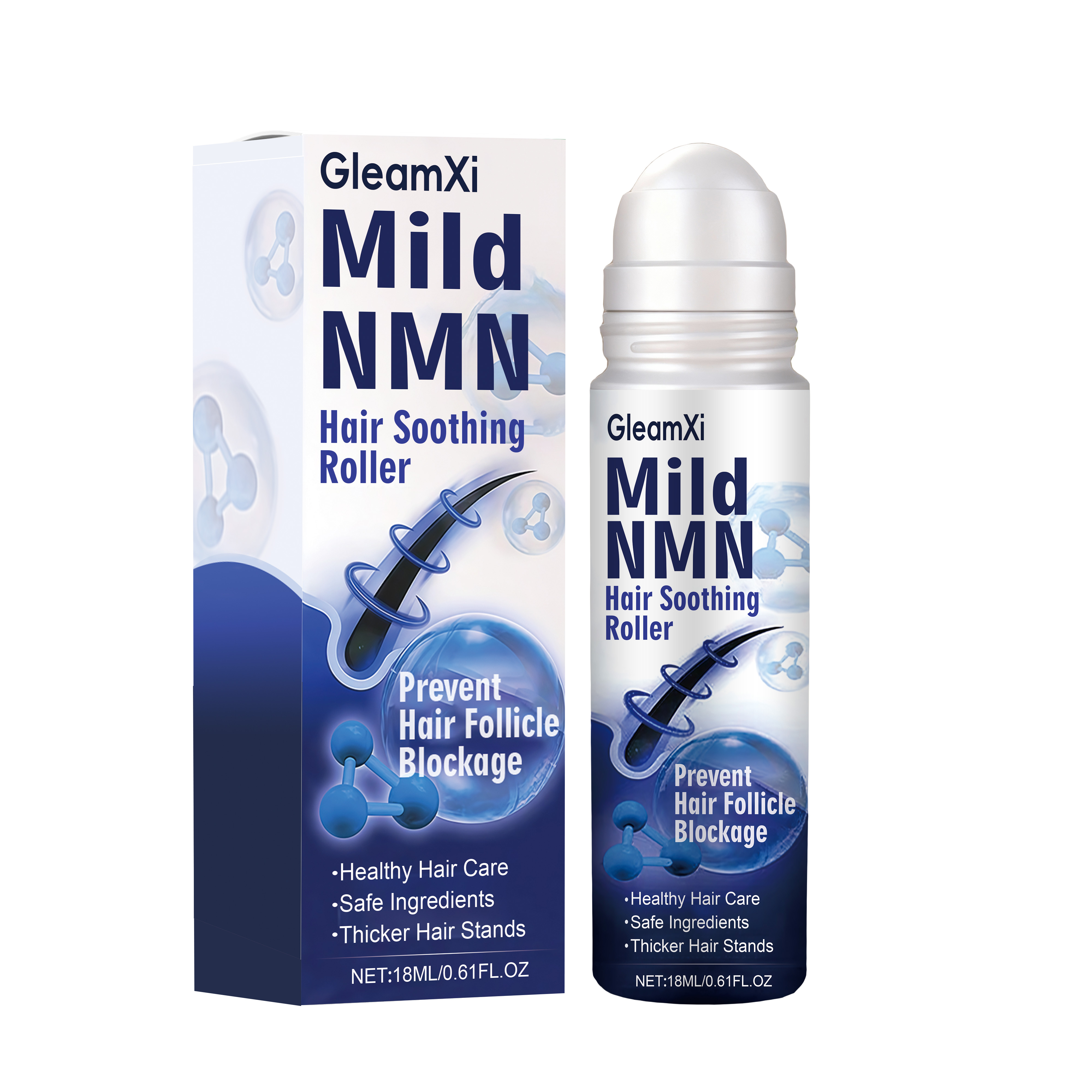 Hair Care Roller Essence Mildly Moisturizes Hair Soft Light Shiny Tresses Portable Application