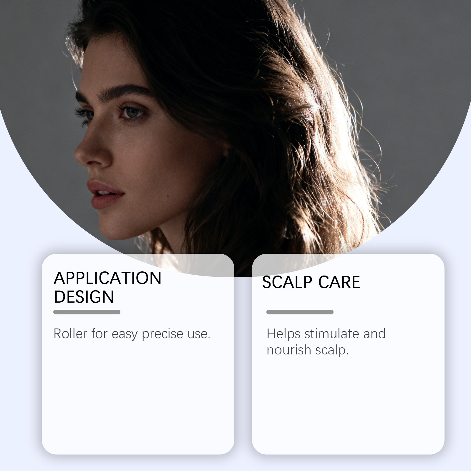Hair Care Roller Essence Mildly Moisturizes Hair Soft Light Shiny Tresses Portable Application