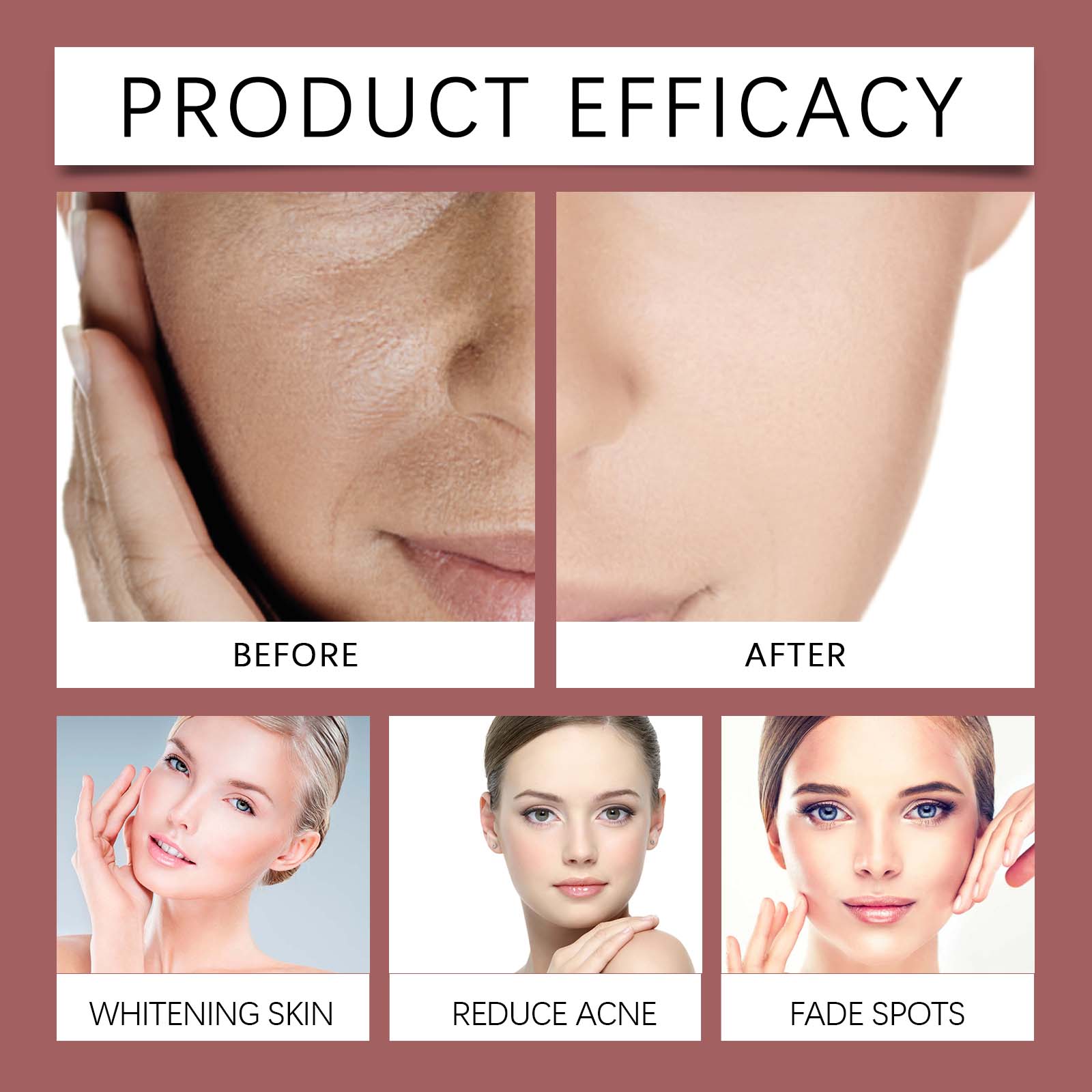 Exfoliating Brightening Dullness Serum Moisturizing Cleansing Hydrating Antiwrinkle Brightening Facial Skin Care