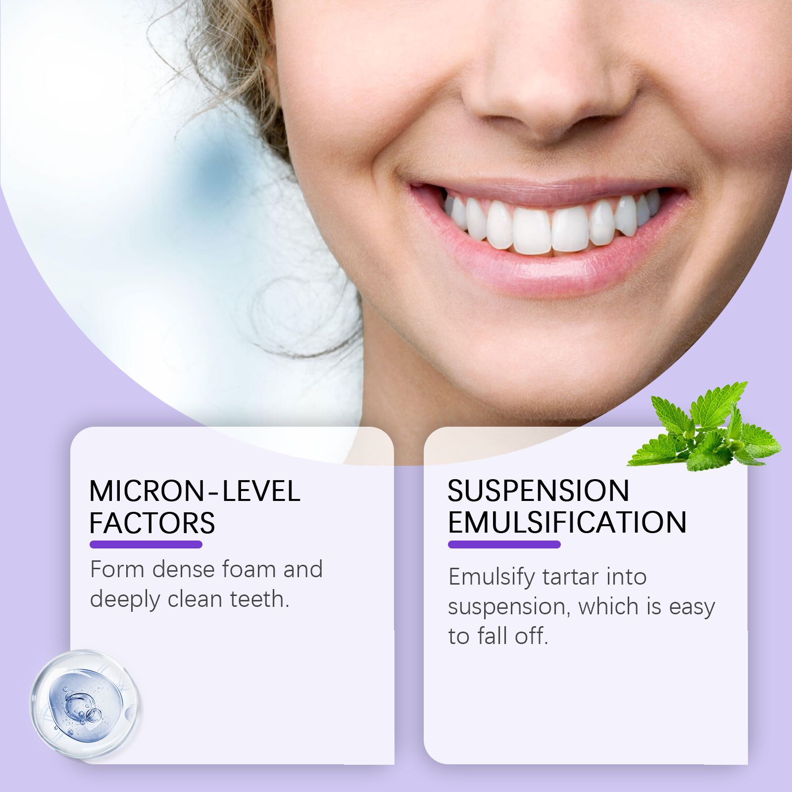 Teeth Whitening Powder Gentle Cleaning Fresh Breath Daily Oral Care
