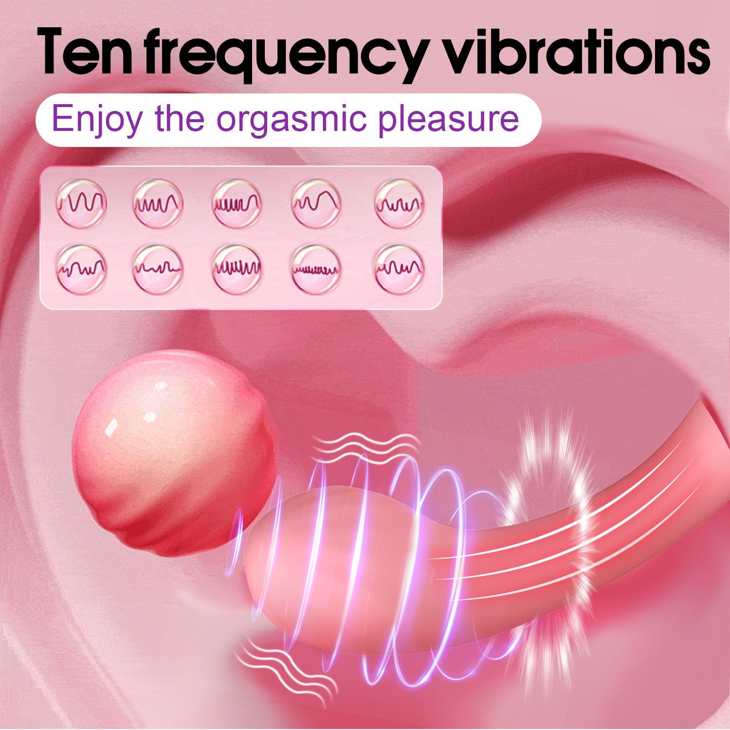 G-Spot Vibrator For Women Sex Toys Wand Masturbator Clitoral Stimulation Egg Dildo Couples Adult Night Pleasure