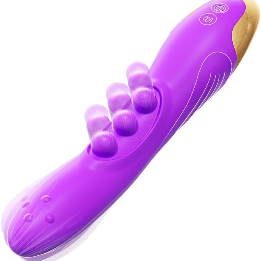 Vibrating AV Wand Adult Toy Vibrator Sex Toy for Women Massagers Musical Note Three Point Flapping Female Masturbator Strong Vibration Orgasm Masturbation
