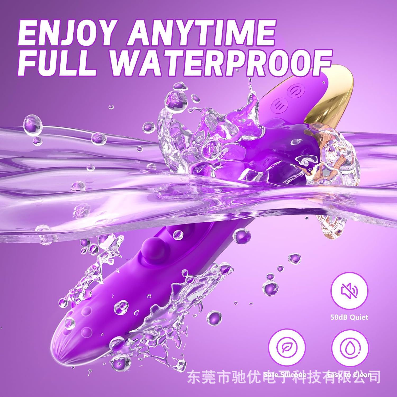 Vibrating AV Wand Adult Toy Vibrator Sex Toy for Women Massagers Musical Note Three Point Flapping Female Masturbator Strong Vibration Orgasm Masturbation