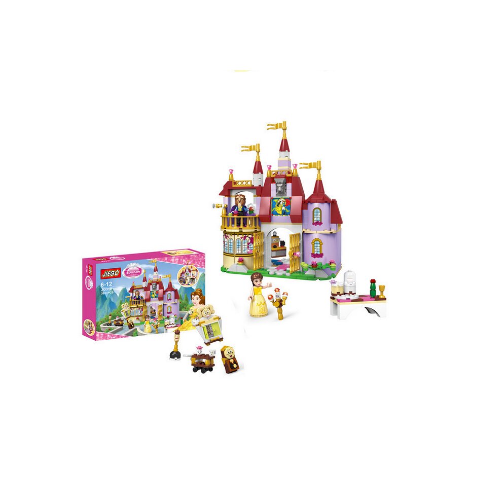 Beauty and the Beast Belle Princess Assemble Castle Toys DIY UK