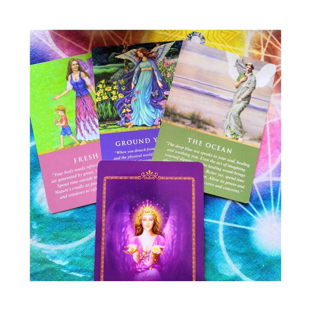 Angel Tarot Cards Deck Doreen Virtue & Radleigh Valentine Psychic Oracle Well