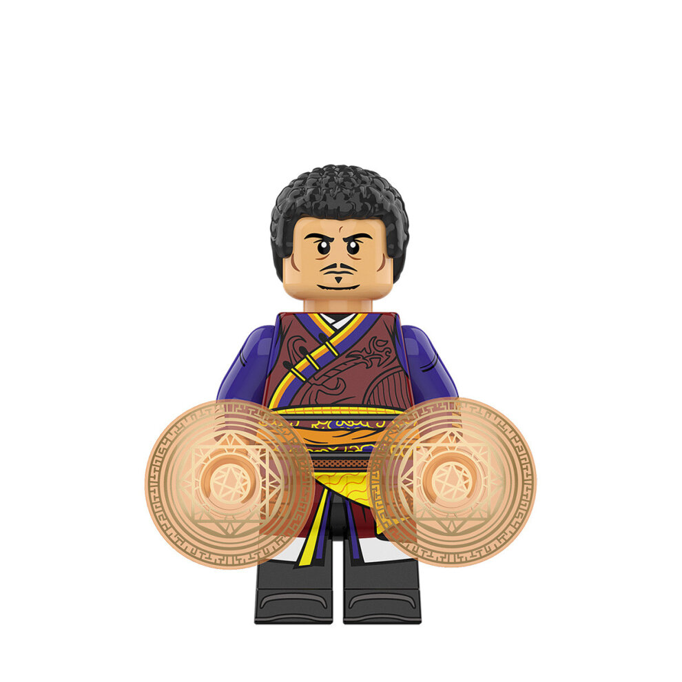 Minifigures Fit Lego Zombie Doctor Strange Mordo Scarlet Witch Miss America Building Block Building Bricks with Accessories Set of 8Pcs Collections Action Figures Gift for Kids