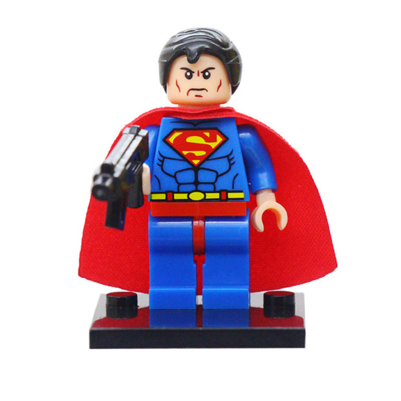 Marvel Avengers Minifigures Building Blocks Toys Includes Spiderman Batman Captain America Hulk Iron Man Thor Superhero Character Collection Toy with Bases for Children Adult Birthday Christmas Easter Ornaments Gifts for Kids
