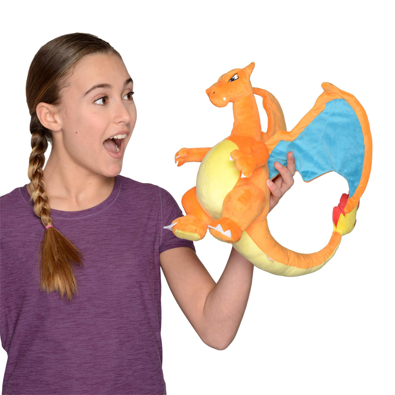 Pokémon Charizard 30cm Plush Toy All Star Collection Stuffed Battle Feature Figure Toys