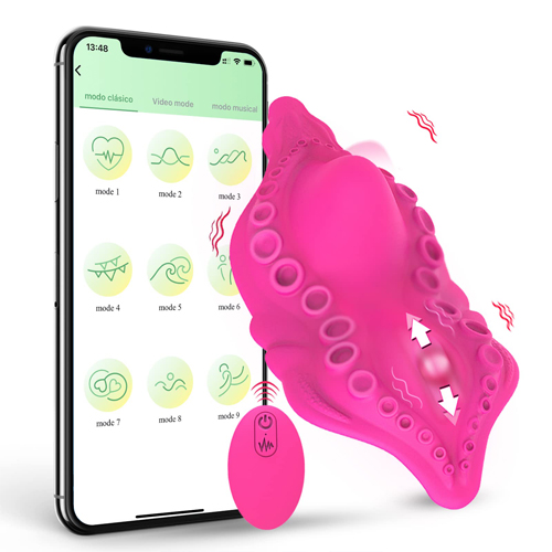 Butterfly Vibrators Wearable Panty Vibrator Clitorals Stimulator Vibrating G Spot Eggs Panties App Remote Control Rechargeable Wearable Sex Toy for Women Pleasure