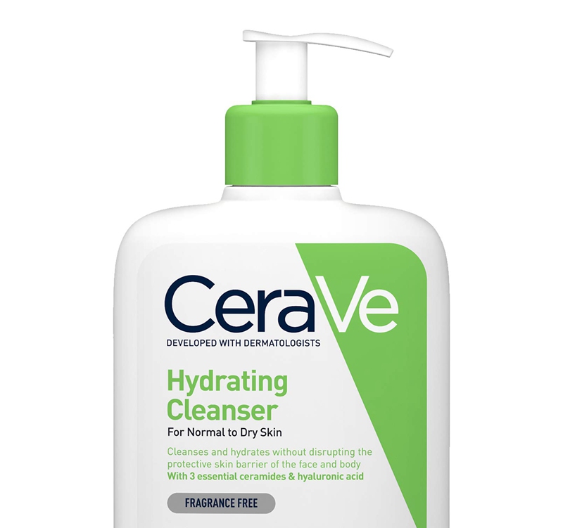 CeraVe Hydrating Cleanser Normal To Dry Skin 236 Ml With Hyaluronic Acid And 3 Essential Ceramides