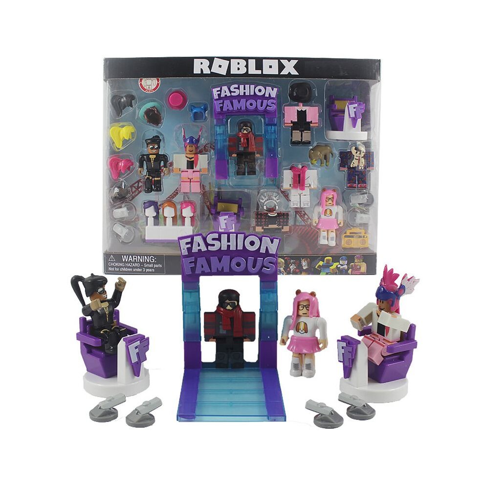 Roblox Game Character Accessory 8 PCS Catwalk Roblox Action Figure Kids Gift Toy