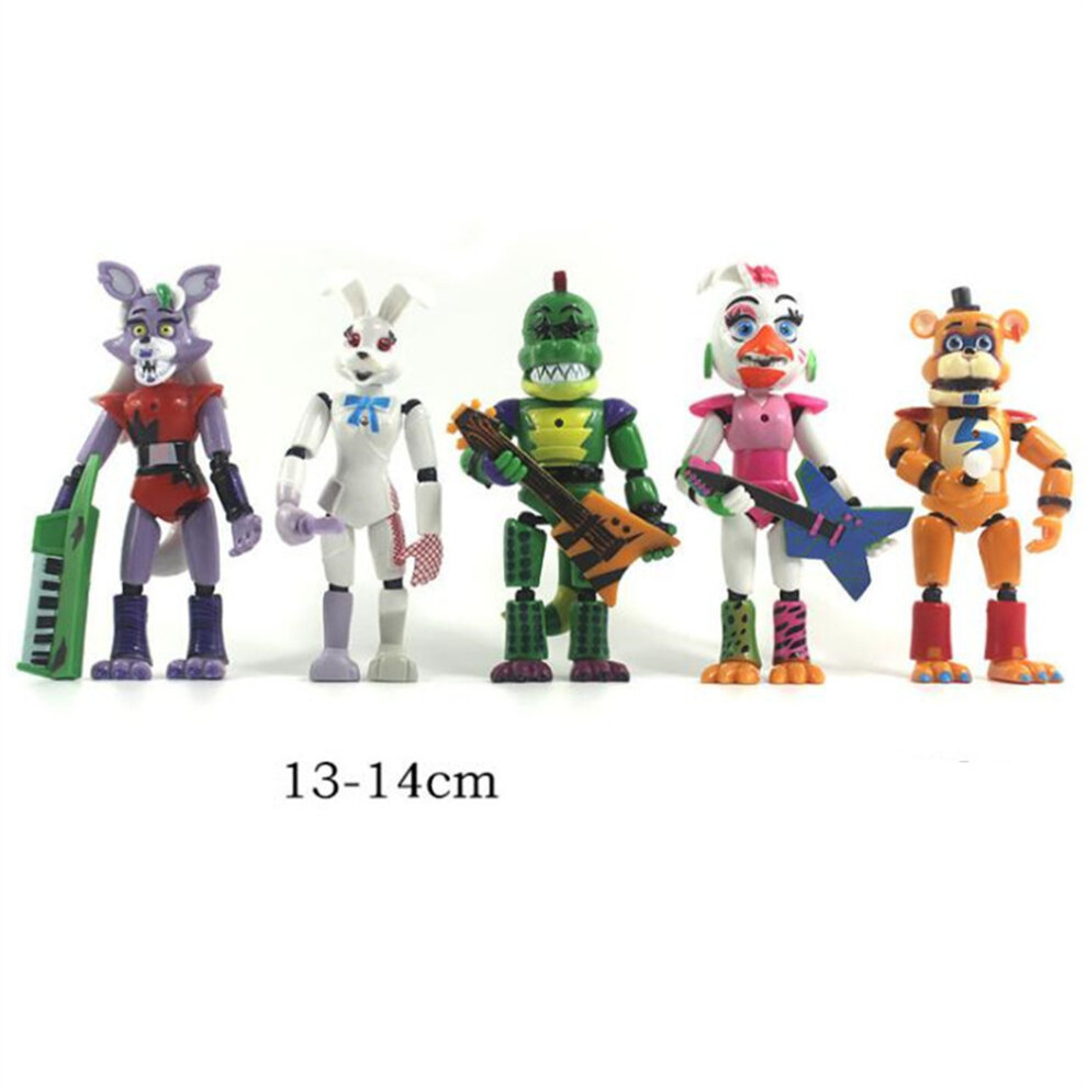 FNAF Action Figures Five Nights at Freddy Kids Toys Set of 10