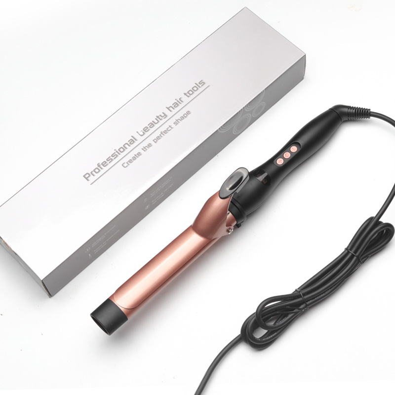 Hair Curler Professional LCD Digital Hair Curler Electric Curling Iron Curling Hair Tools Curling Wand Ceramic Styling Temperature Adjustable 32mm