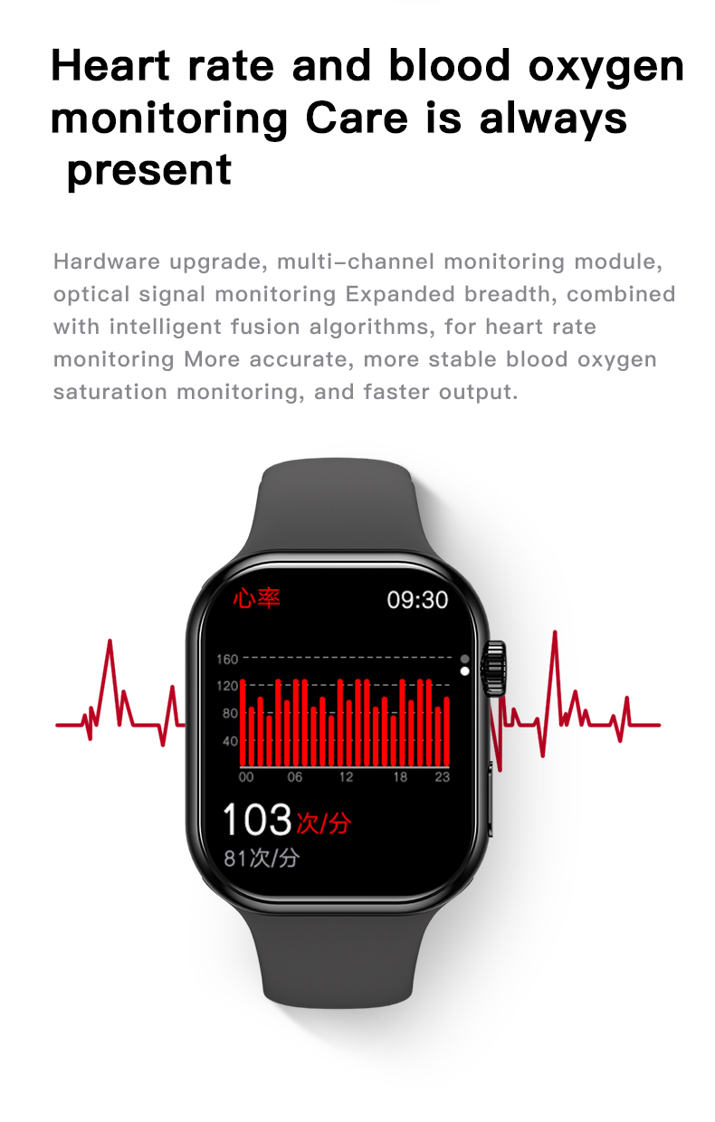 Smart Watch Series10 Mens and Womens Watch Sports Bluetooth Watch Fitness Smartwatch Bracelet for Apple lOS Android