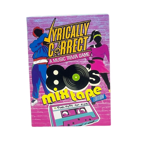 Lyrically Correct Music Trivia Card Game Multi Generational Family Gatherings Adult Game Night and Fun Trivia Mixtape Hip Hop R and B Funk and Pop