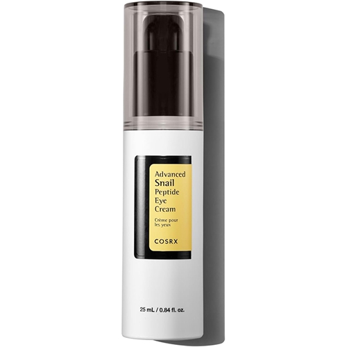 COSRX Advanced Snail Peptide Eye Cream with Snail Mucin Niacinamide 25ml Brightening Night Cream for Fine Lines Dark Circles Korean Skin Care