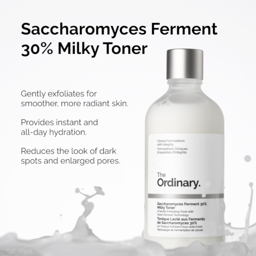 The Ordinary Saccharomyces Ferment 30 Percent  Milky Toner