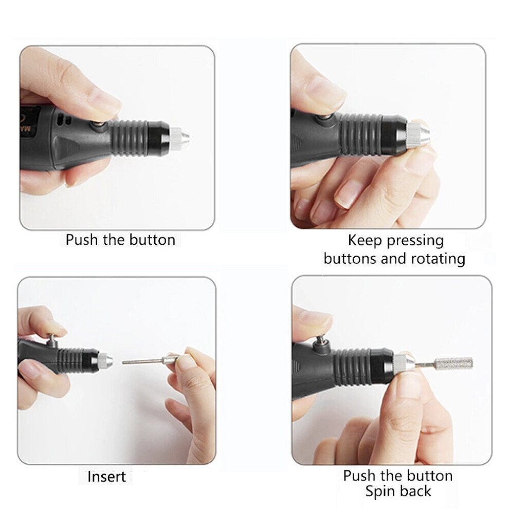 Professional Electric Nail Drill Machine Art Acrylic UV Gel Files