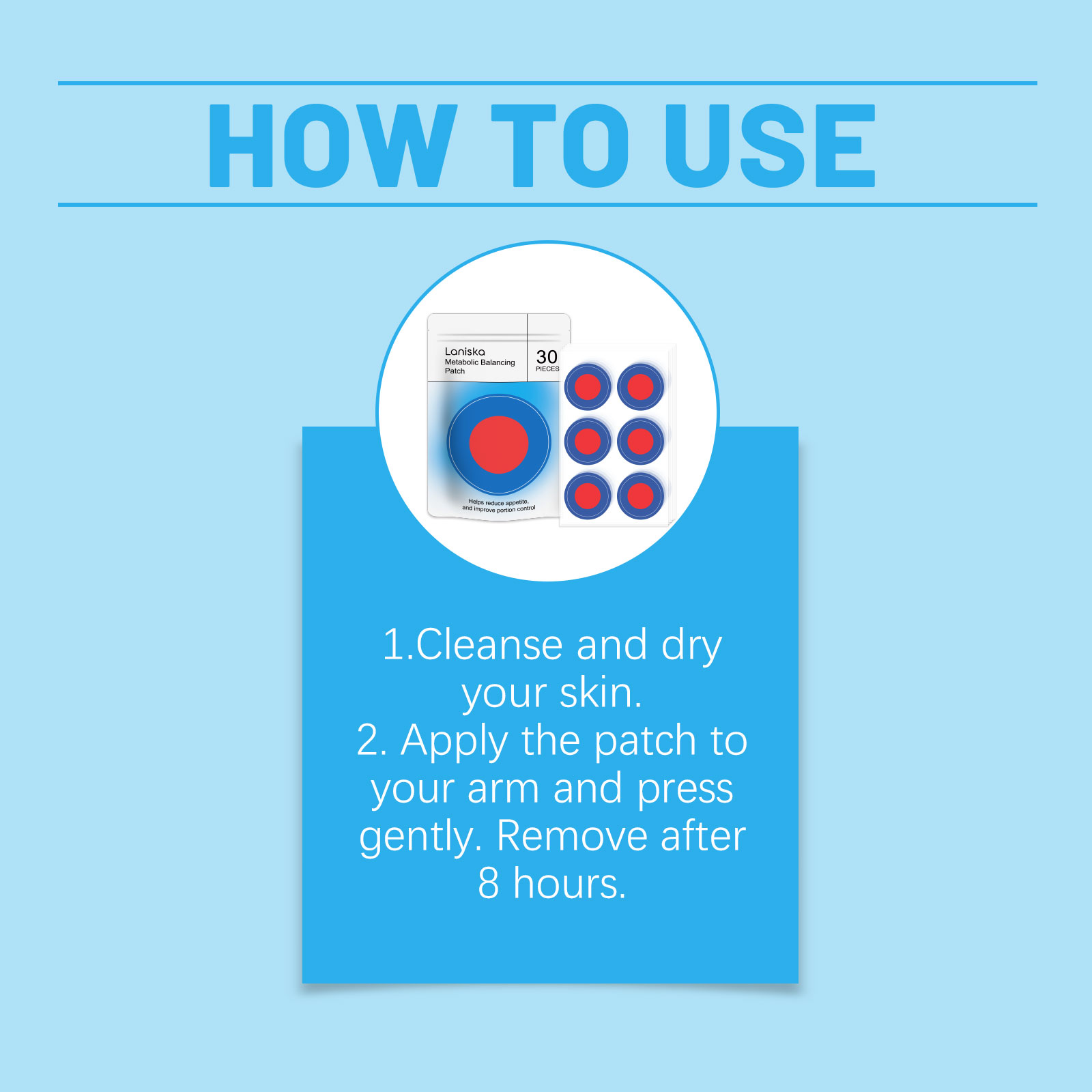 30pcs Body Care Patch - Gentle Daily Skin Care, Lightweight & Moisturizing Formula, Portable Nourishing Patch for On-the-Go Use