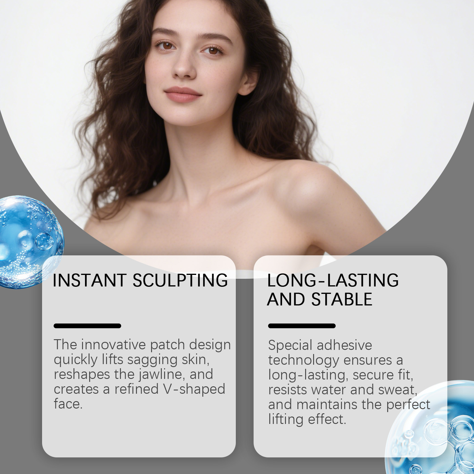 Deep Collagen Silk Peptide Intensive Lifting Ampoule Tighten Skin Elasticity Enhanced Reduce Fine Lines and Wrinkles Face Serum