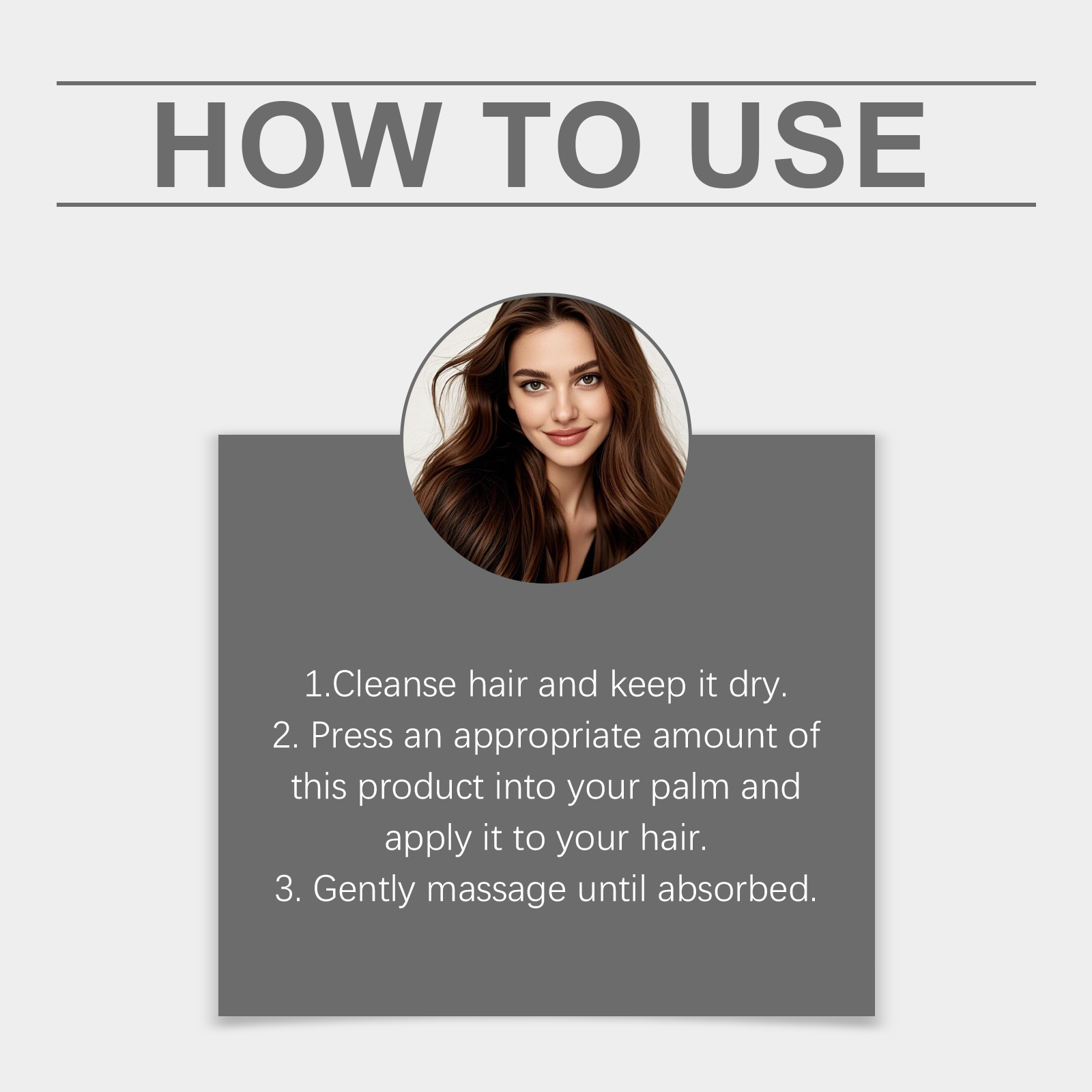 Smoothing Hair Serum - Gentle Hydrating Formula for Frizz-Free, Lightweight & Refreshing Scalp-Safe Daily Hair Care ﻿