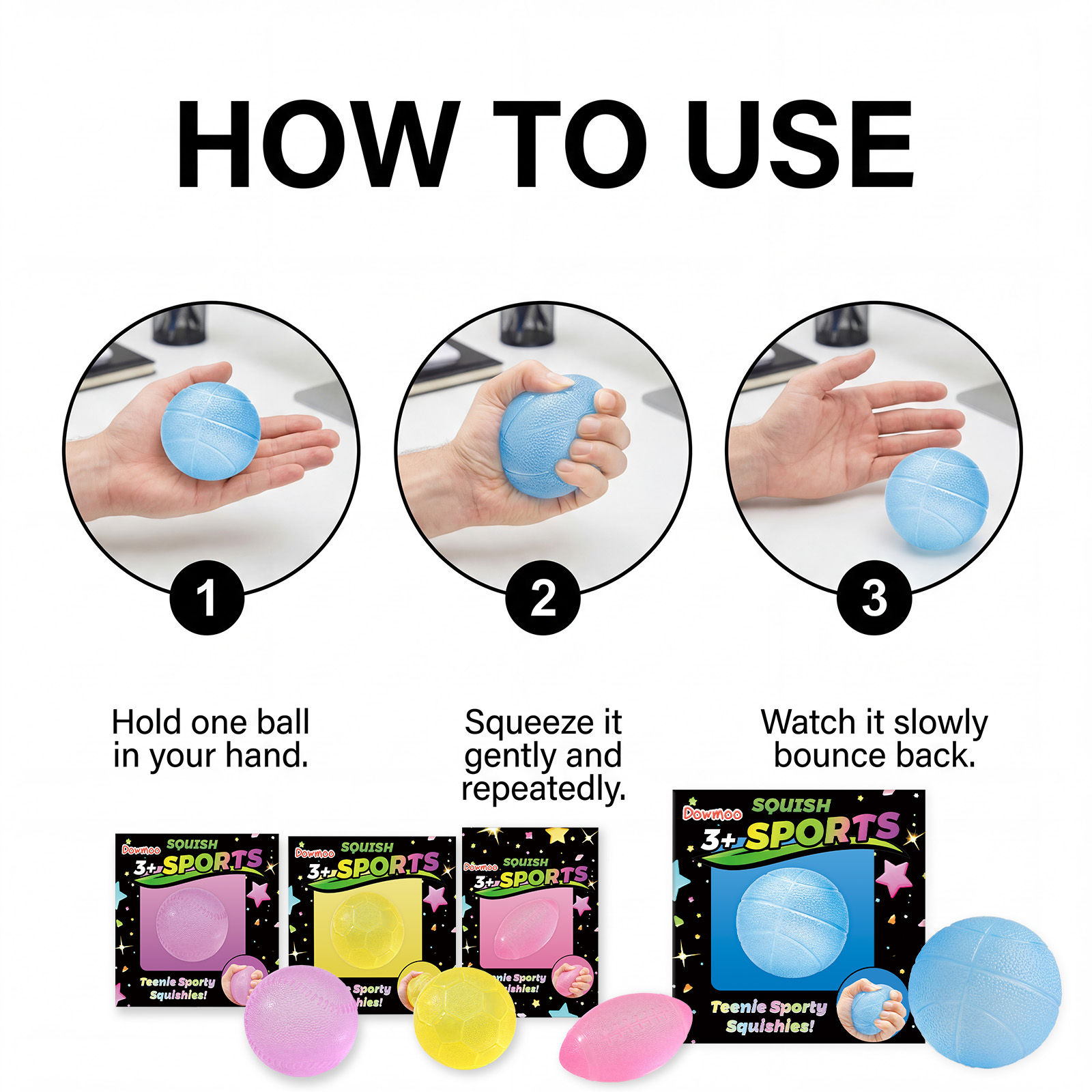 (Yellow~football) Candy Maltose Cube Kneading Music Kneading Slow Rebound Magic Ball Stress Relieving Artifact Party Gift Relieving Tool