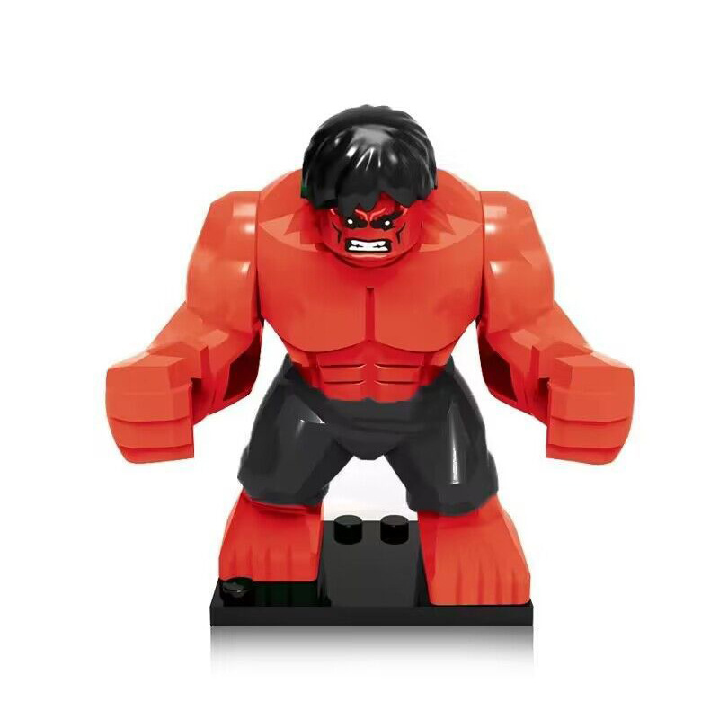 (Hulk~Light green) ﻿ Hulk Toy Marvel Avengers Amazing Hulk Mini Figure Super Hero Building Blocks Decoration and Small Gift for Kids Detailed Collectible Figure