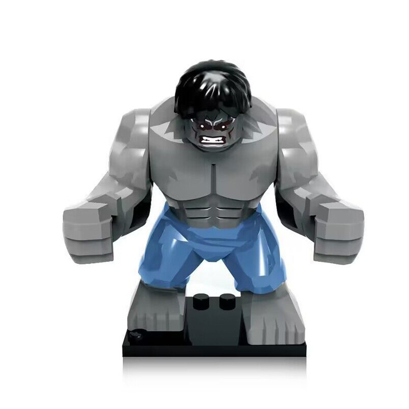 (Hulk~Light green) ﻿ Hulk Toy Marvel Avengers Amazing Hulk Mini Figure Super Hero Building Blocks Decoration and Small Gift for Kids Detailed Collectible Figure