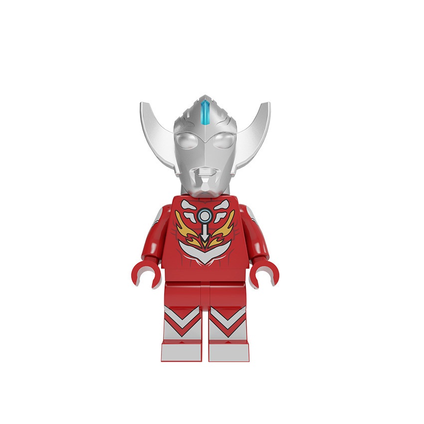 (Ultraman B) Space Hero Ultraman Action Mini Figures and Building Blocks Toys Role play Encourage Imaginative Play Gift Choice For Kids
