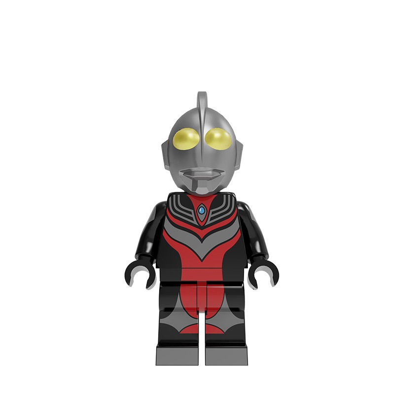 (Ultraman B) Space Hero Ultraman Action Mini Figures and Building Blocks Toys Role play Encourage Imaginative Play Gift Choice For Kids