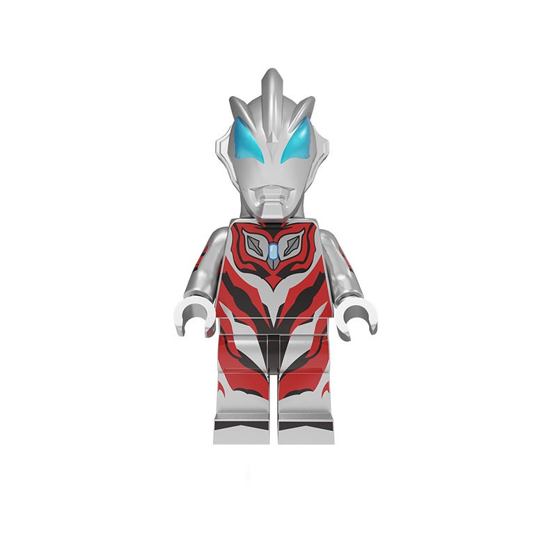 (Ultraman B) Space Hero Ultraman Action Mini Figures and Building Blocks Toys Role play Encourage Imaginative Play Gift Choice For Kids