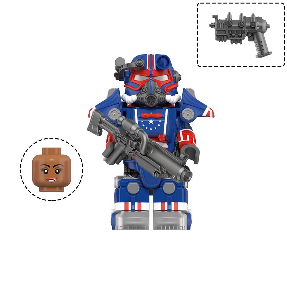 Soldiers Building Blocks Science Fiction Movie Minifigures Children Toys Birthday Gifts Fit Lego
