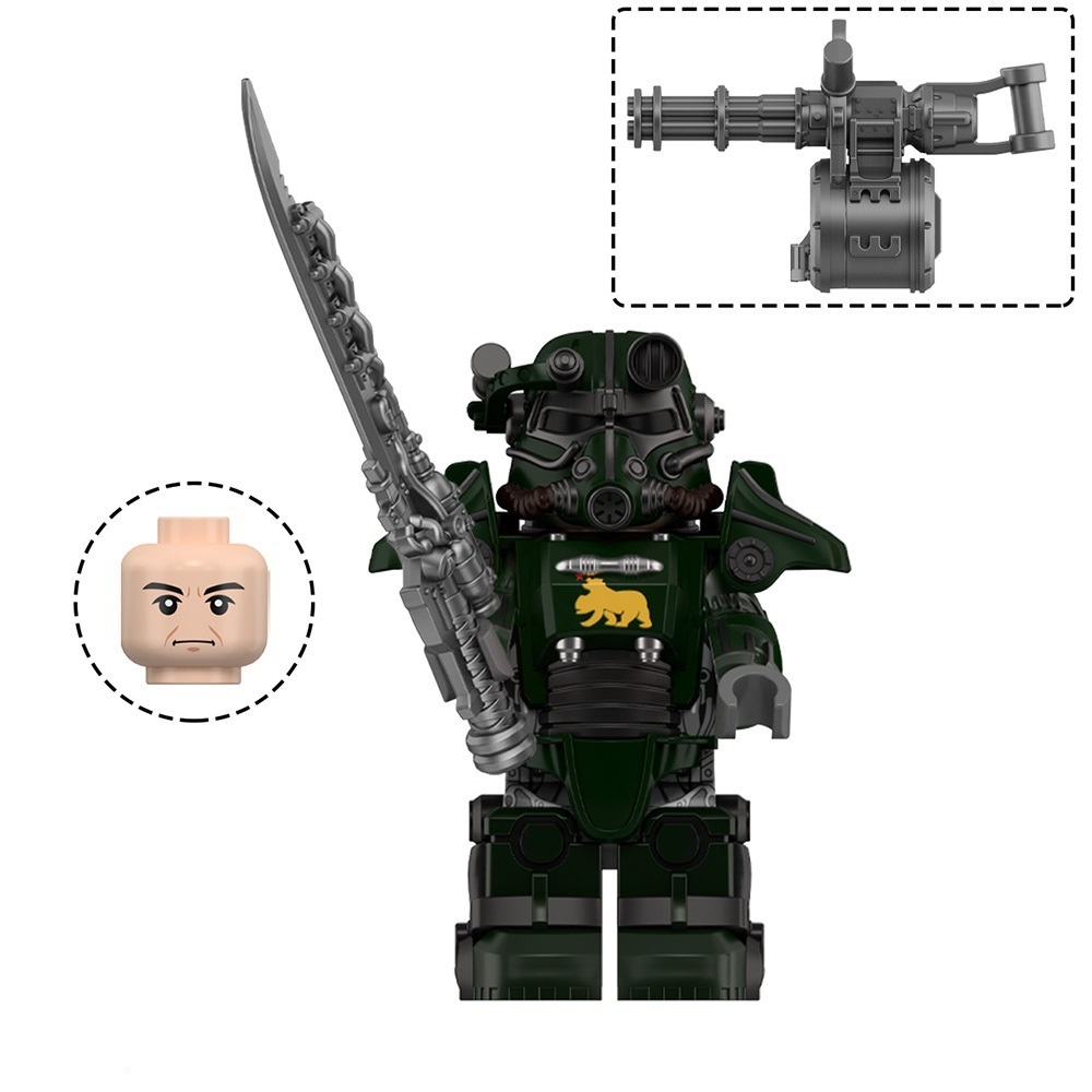 Soldiers Building Blocks Science Fiction Movie Minifigures Children Toys Birthday Gifts Fit Lego