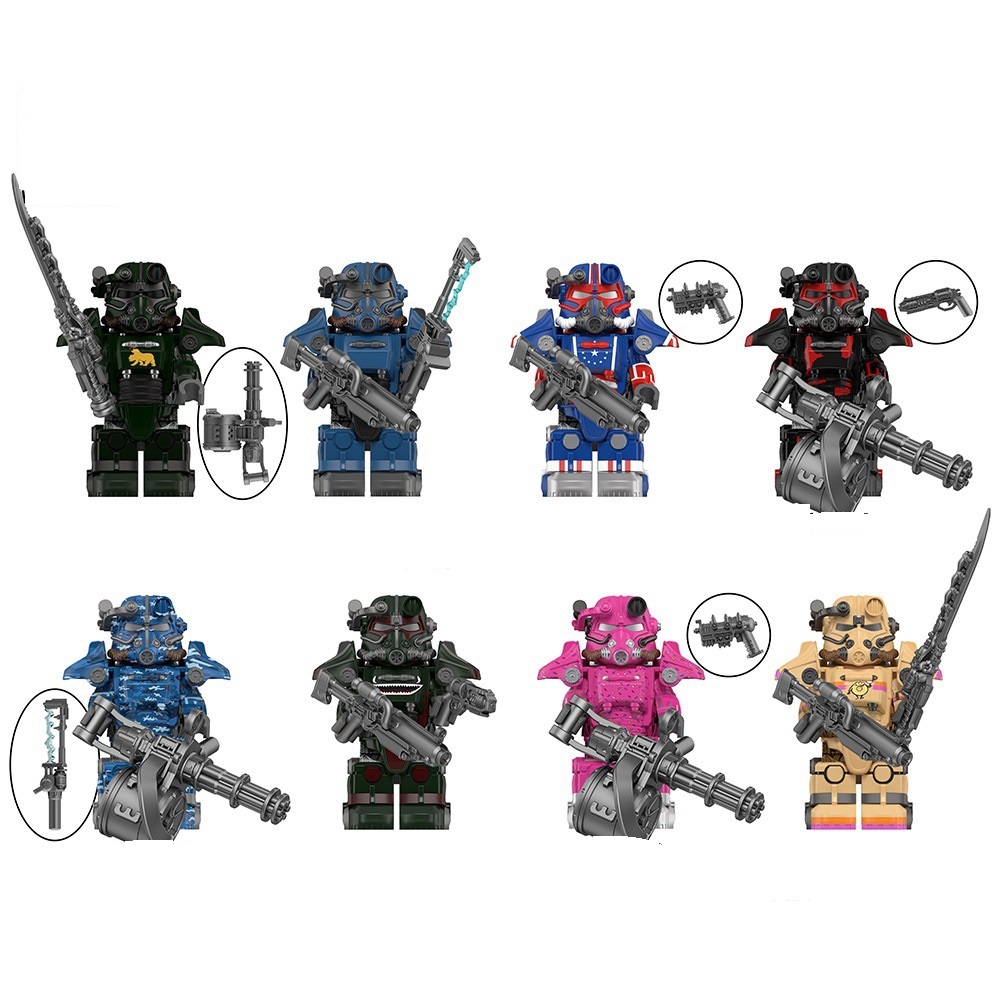 Soldiers Building Blocks Science Fiction Movie Minifigures Children Toys Birthday Gifts Fit Lego