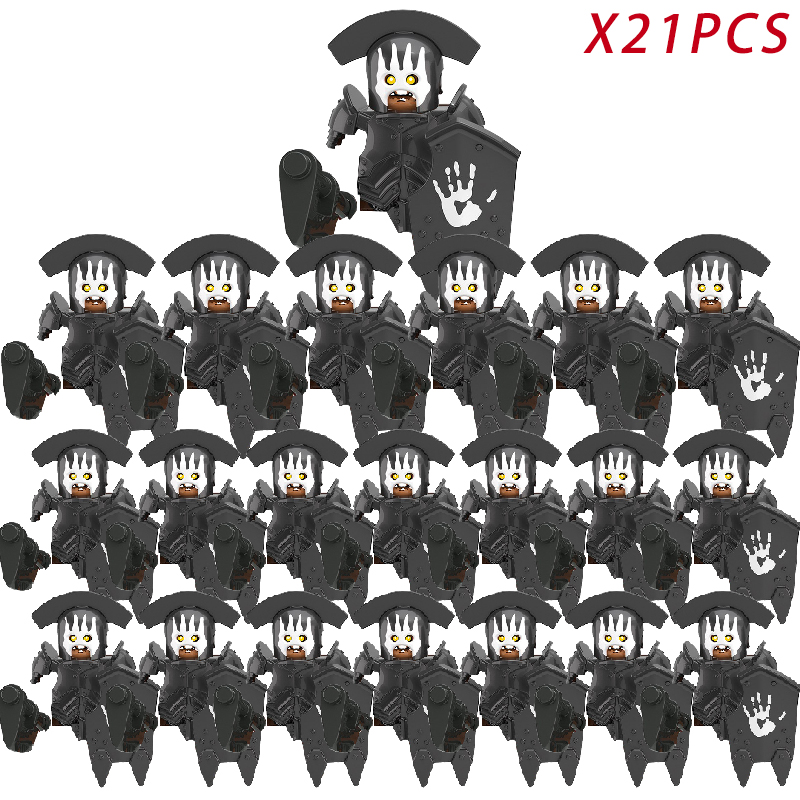 (Style E) Military Troopers Building Block The Lord of Ring Army Soldiers Figure Kids Toys Christmas Gifts
