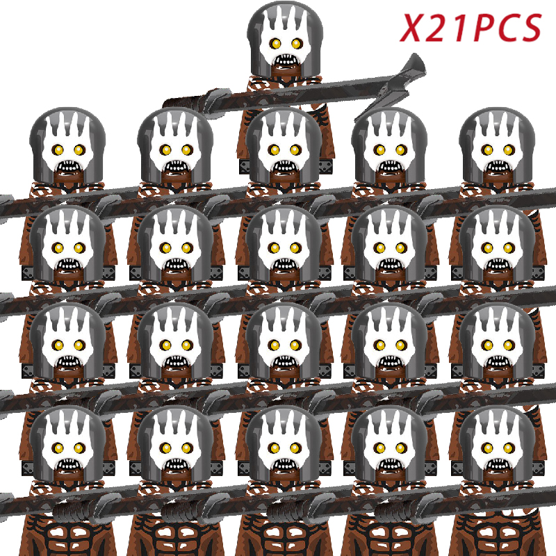 (Style E) Military Troopers Building Block The Lord of Ring Army Soldiers Figure Kids Toys Christmas Gifts