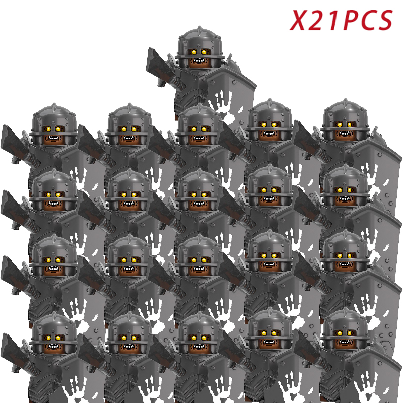 (Style E) Military Troopers Building Block The Lord of Ring Army Soldiers Figure Kids Toys Christmas Gifts